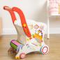 Preview: Großhandel B2B Kinder Einkaufswagen aus Holz Spielzeugwagen